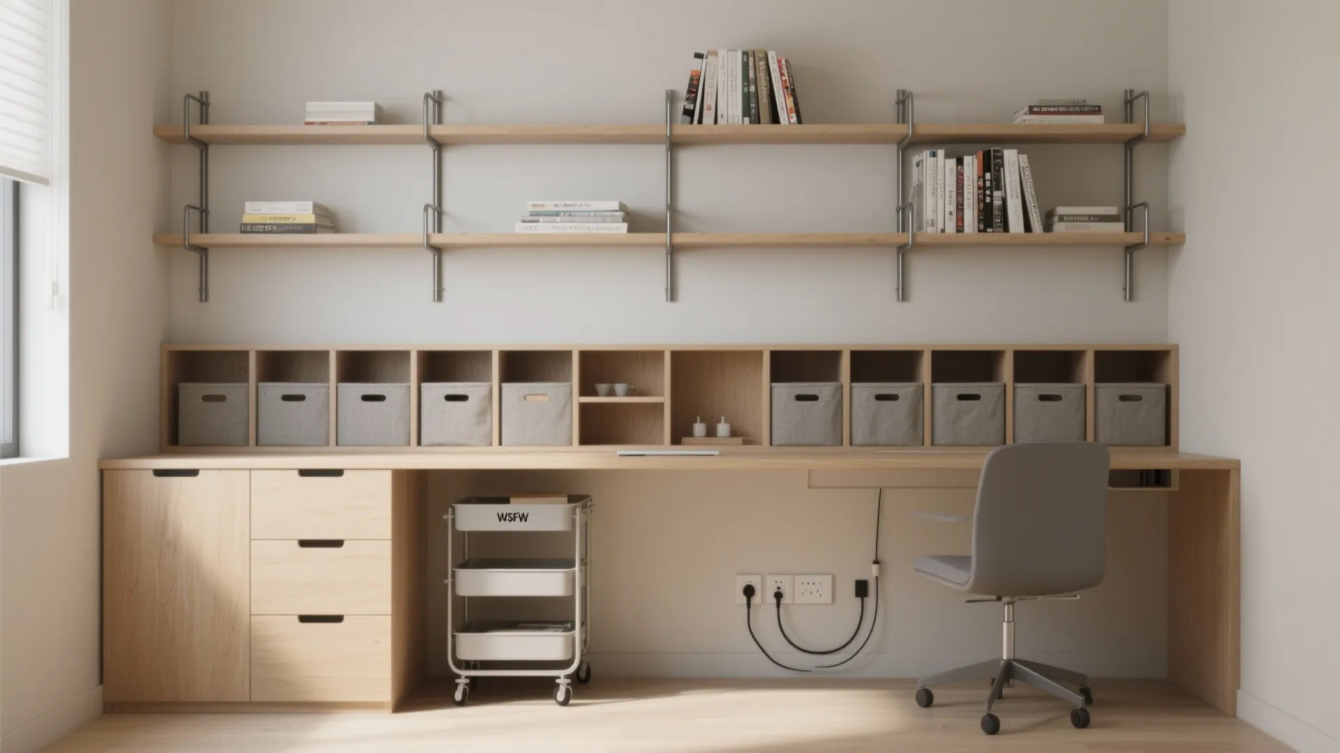 Paper, books, and tech: storage that “breathes”