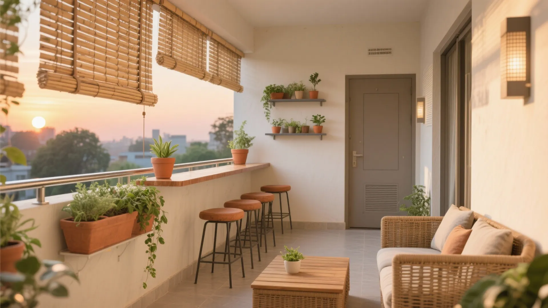 Breezy Balcony and Utility Refresh with Acoustic Comfort