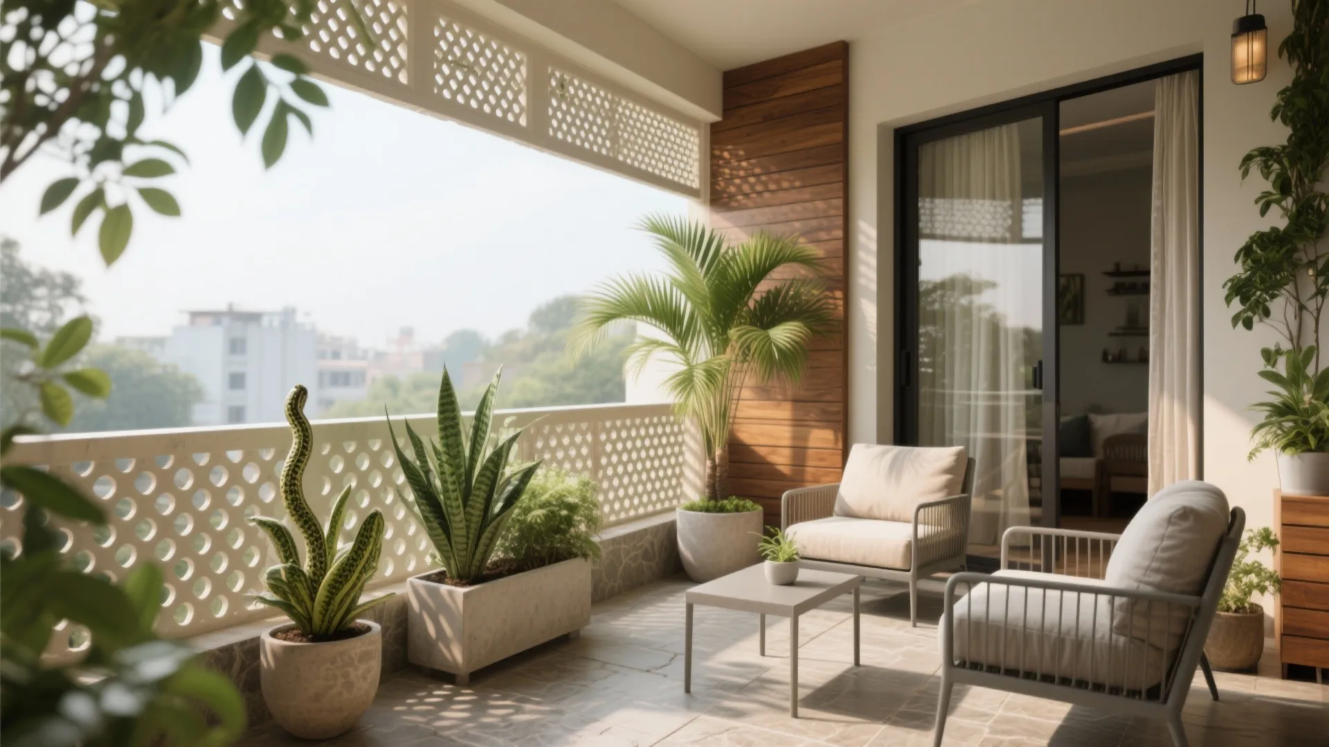 Breezy Balconies and Biophilic Layers