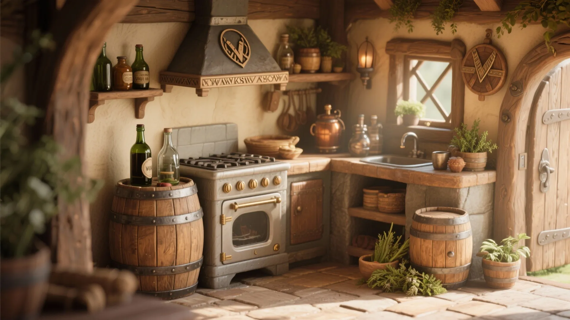 9. Compact Brewing Corner