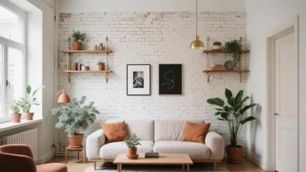 5 Brick Wall Design Colour Ideas for Small Homes