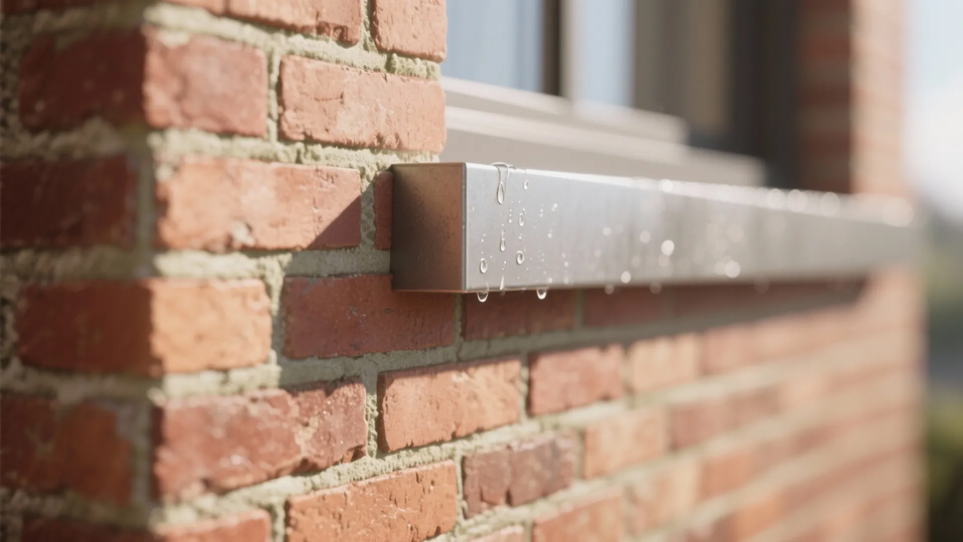 1) Exposed Brick Feature Wall, Properly Protected