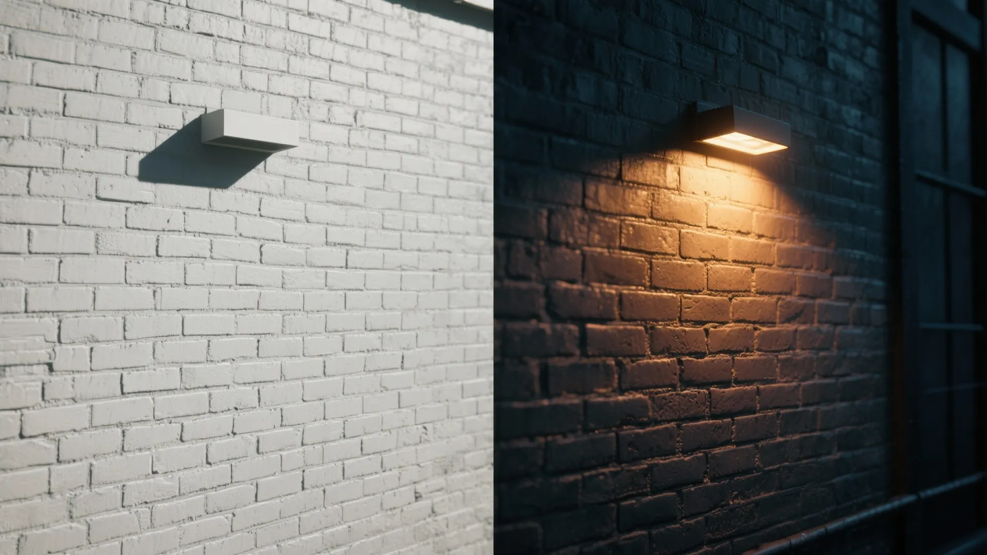 5. Highlight Brick with Focused Lighting