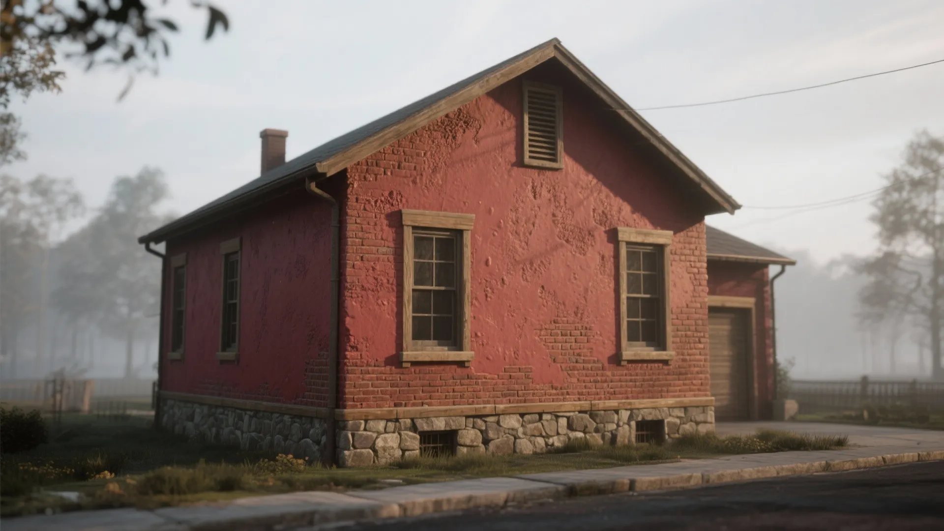 2. Deep Brick Red for Exterior Texture