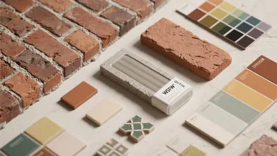 Earthy Material Palette for Warm, Textured Interiors