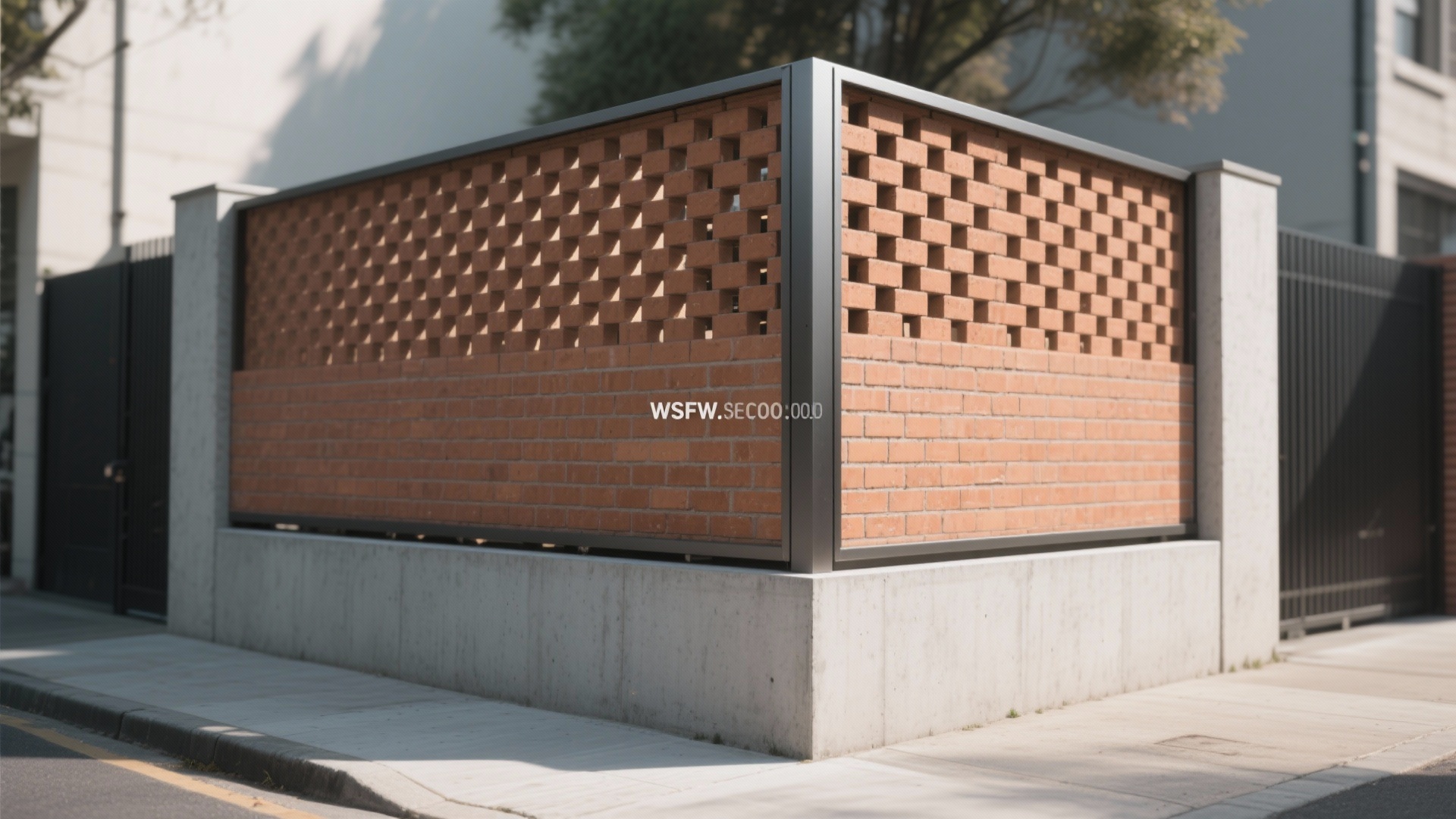 Compound Wall Designs Images: Fix a Plain Front Wall