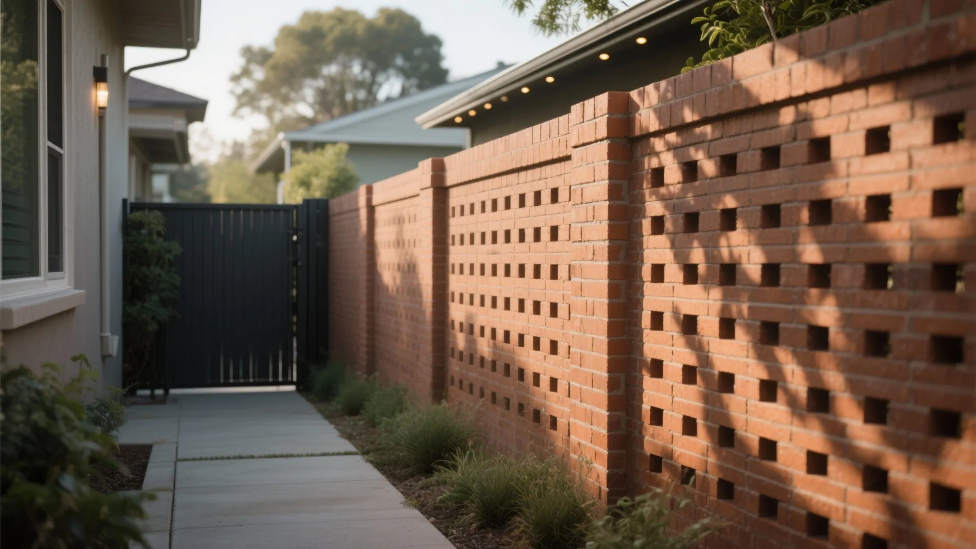 Perforated Brick Screens (Breeze Blocks Done Right)