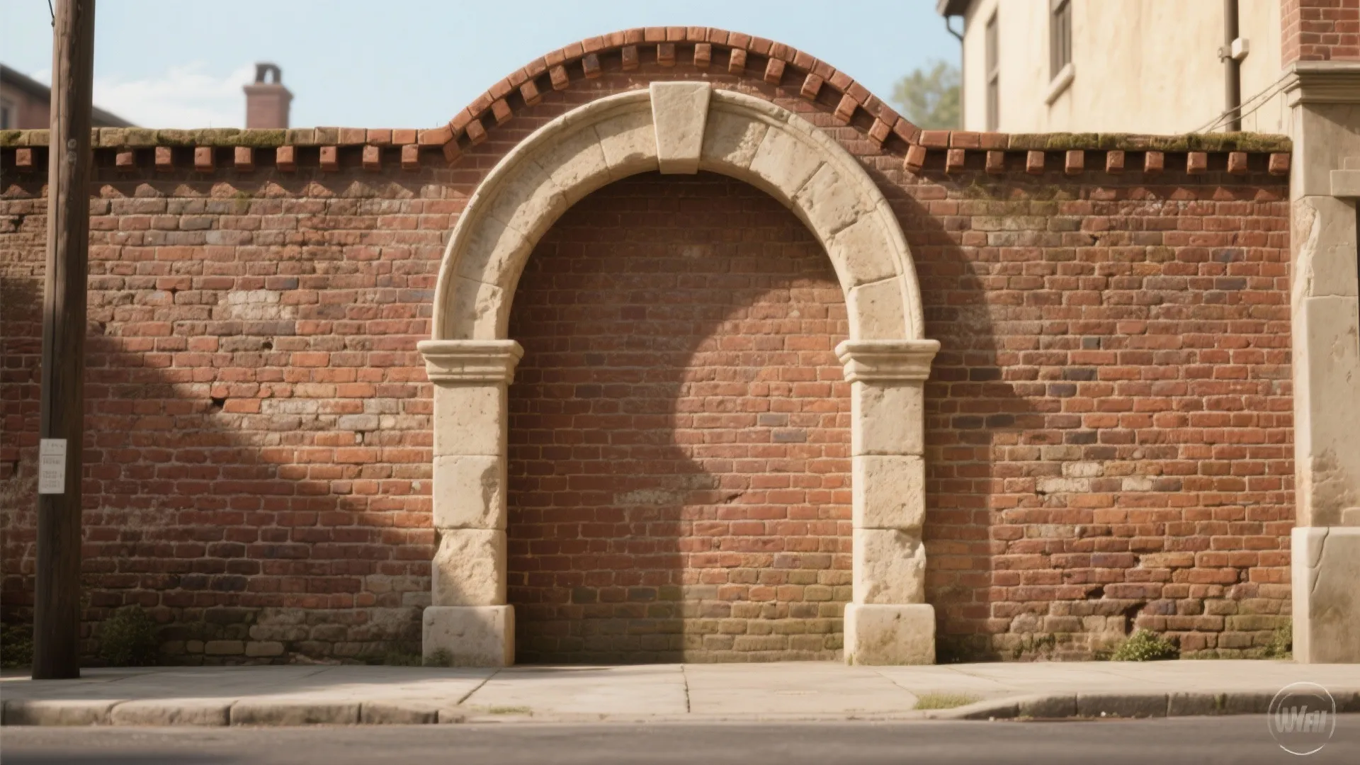 Brick-and-Stone Hybrid Arches for Character