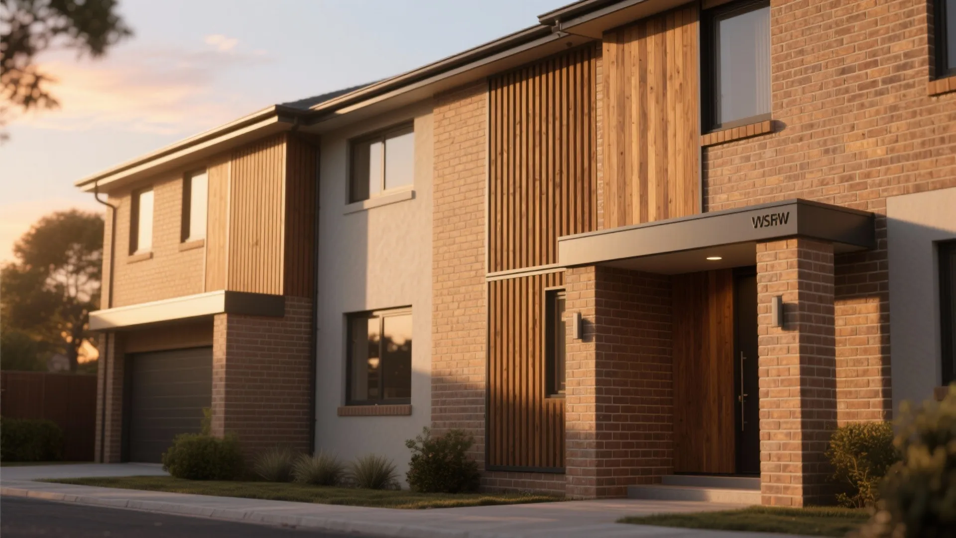 Brick–Timber Rhythm and Shadow Play