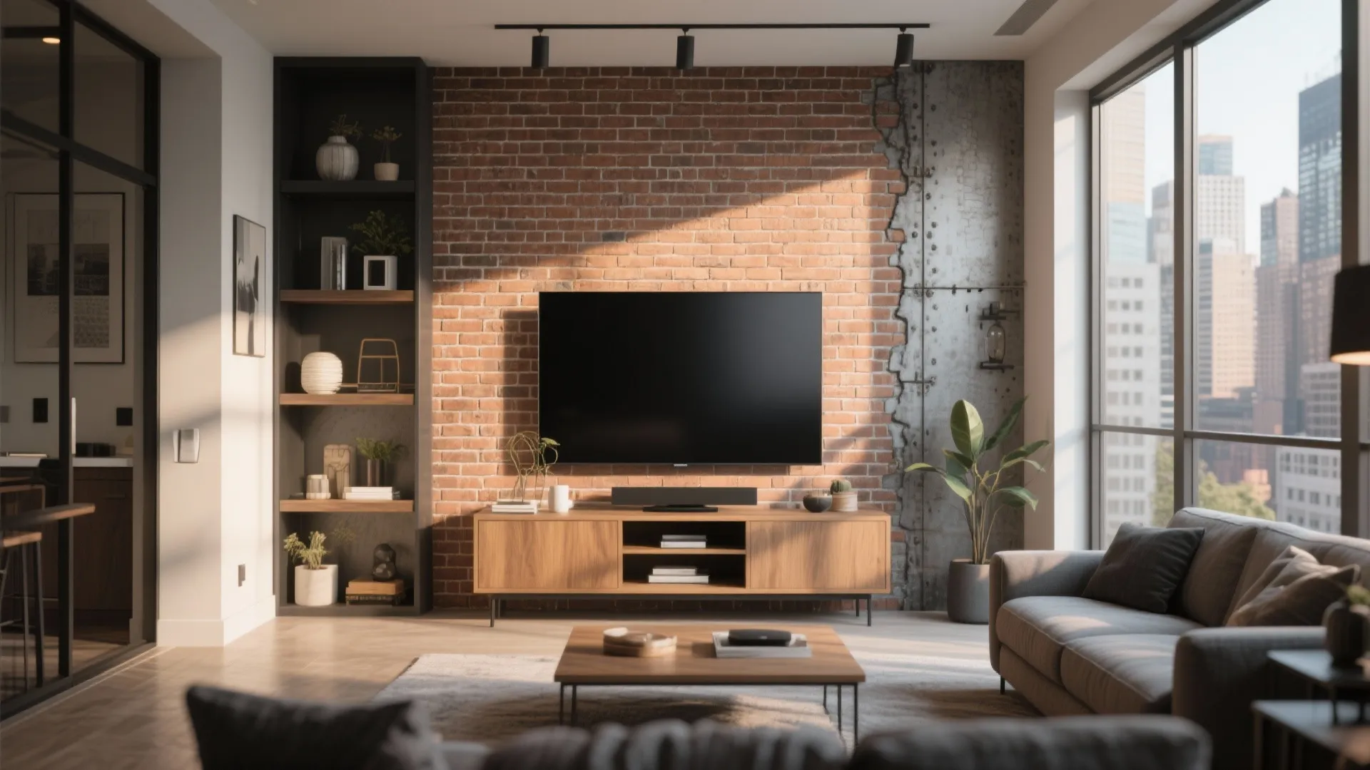 Stone or Brick Veneer Wall