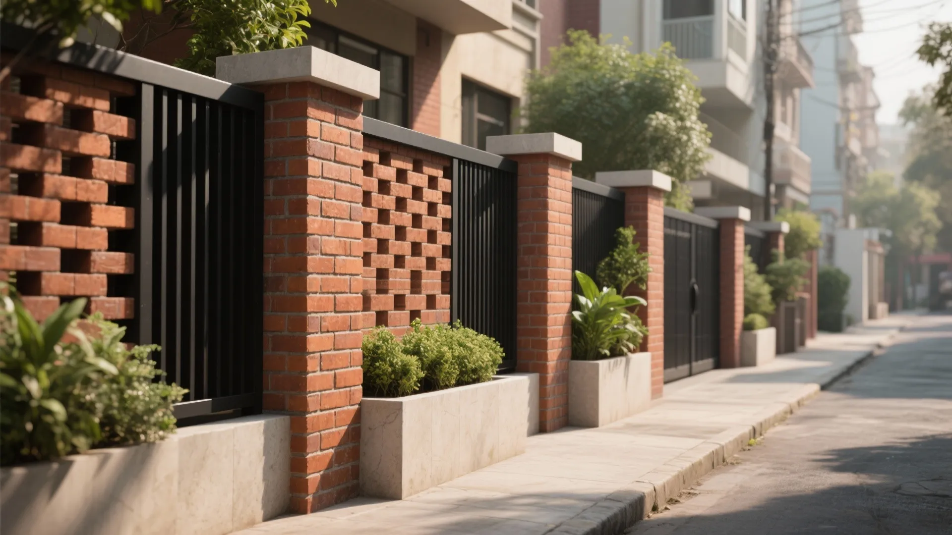 Brick Compound Wall Design: 5 Smart Ideas: Field-tested inspirations for airflow, privacy, and weather-smart brick boundaries