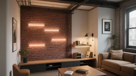 Brick Wall Lights: 5 Smart Ideas for Small Homes
