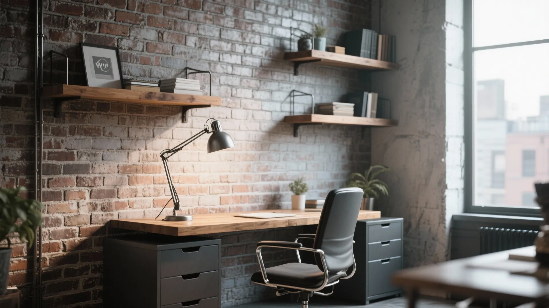 9. Brick or Concrete Effects