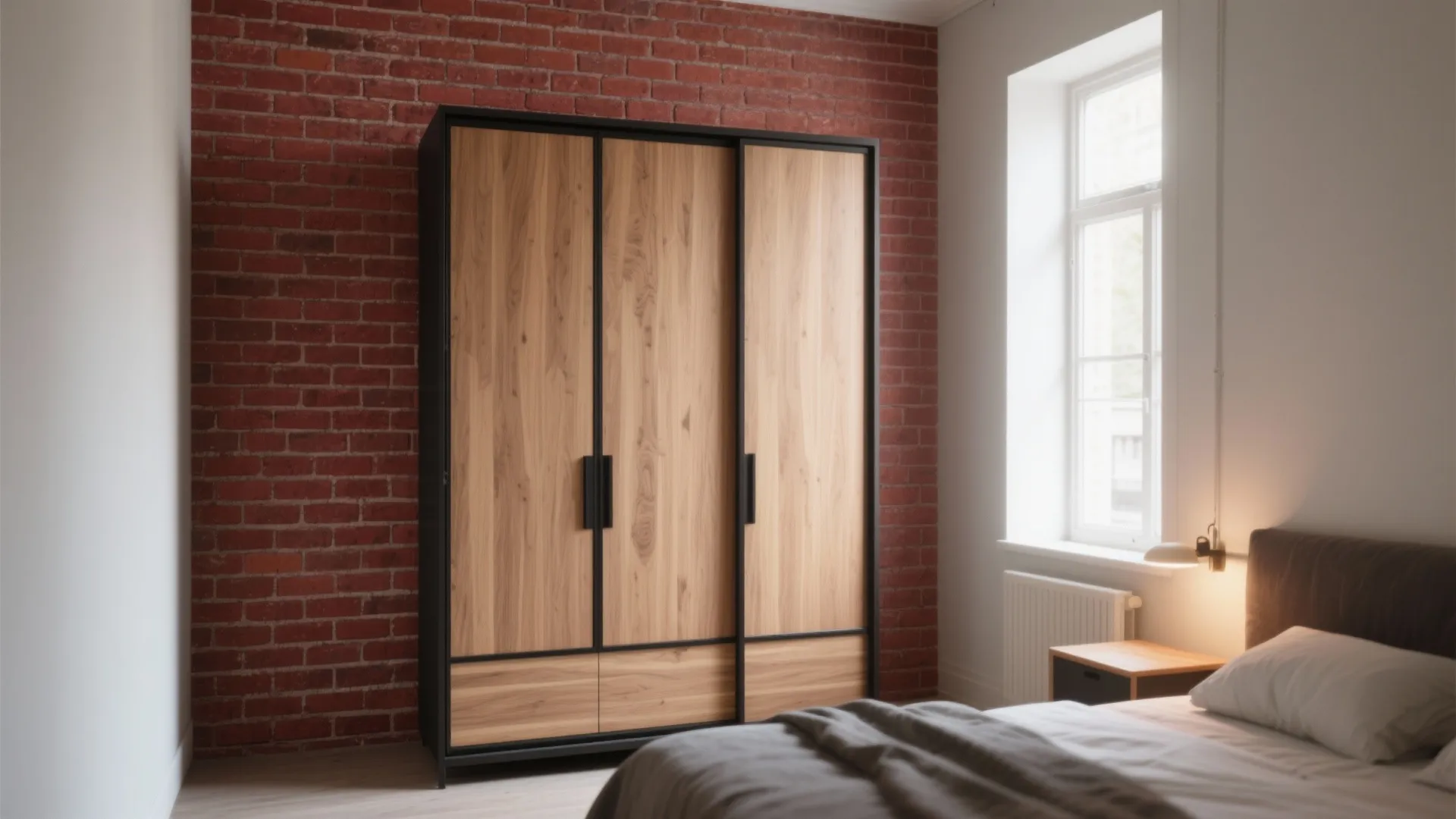 5 Brick Wall Almirah Design Ideas: Real-world small-space wardrobe solutions that celebrate exposed brick, smart storage, and everyday practicality