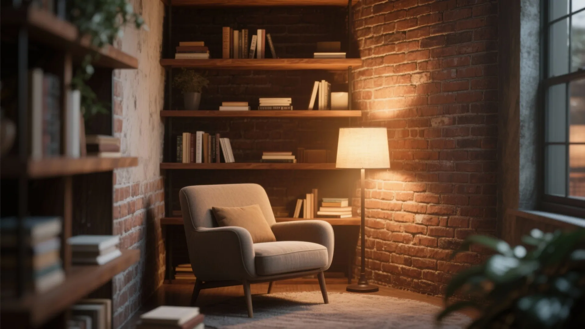 5. Combination of Brick and Wood