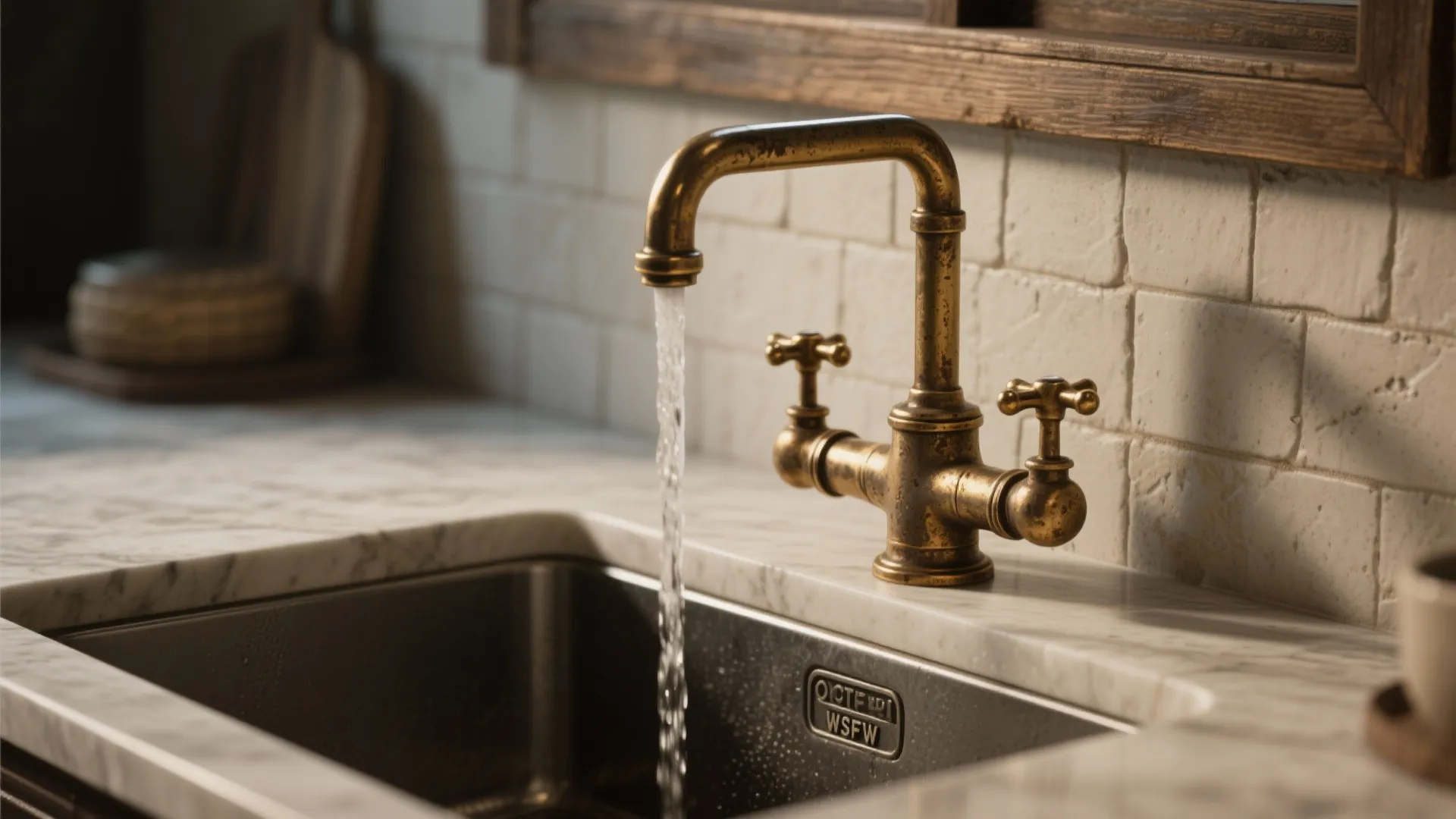 2. Bridge Faucet with Auxiliary Controls