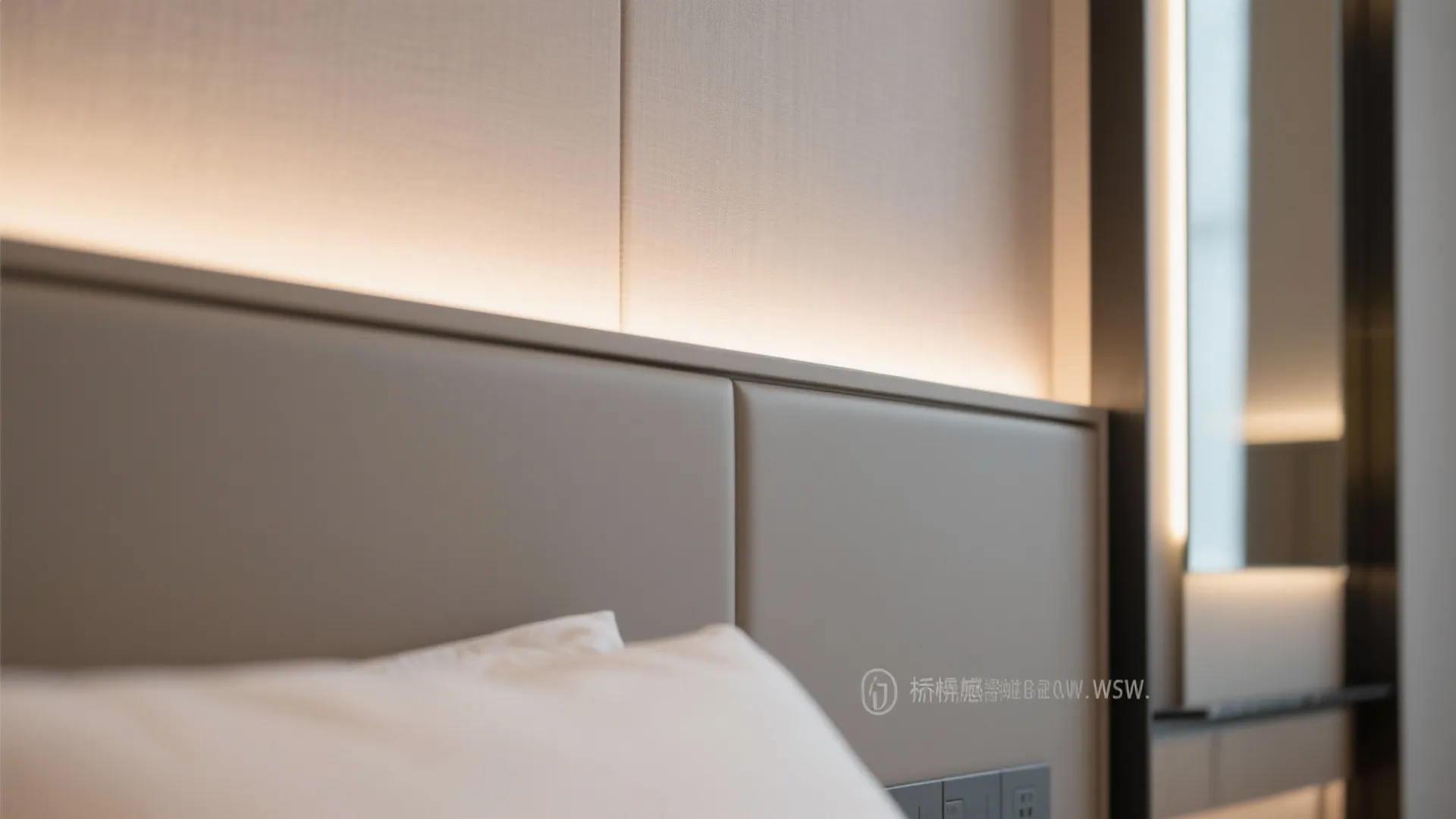 Bedroom built-ins that frame the bed—and add secret storage