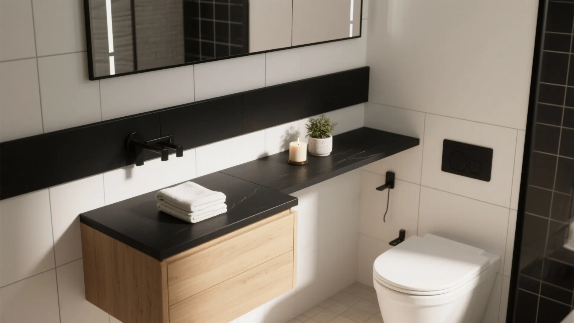 5) Bridge Shelf: Over-the-Toilet or Between Studs