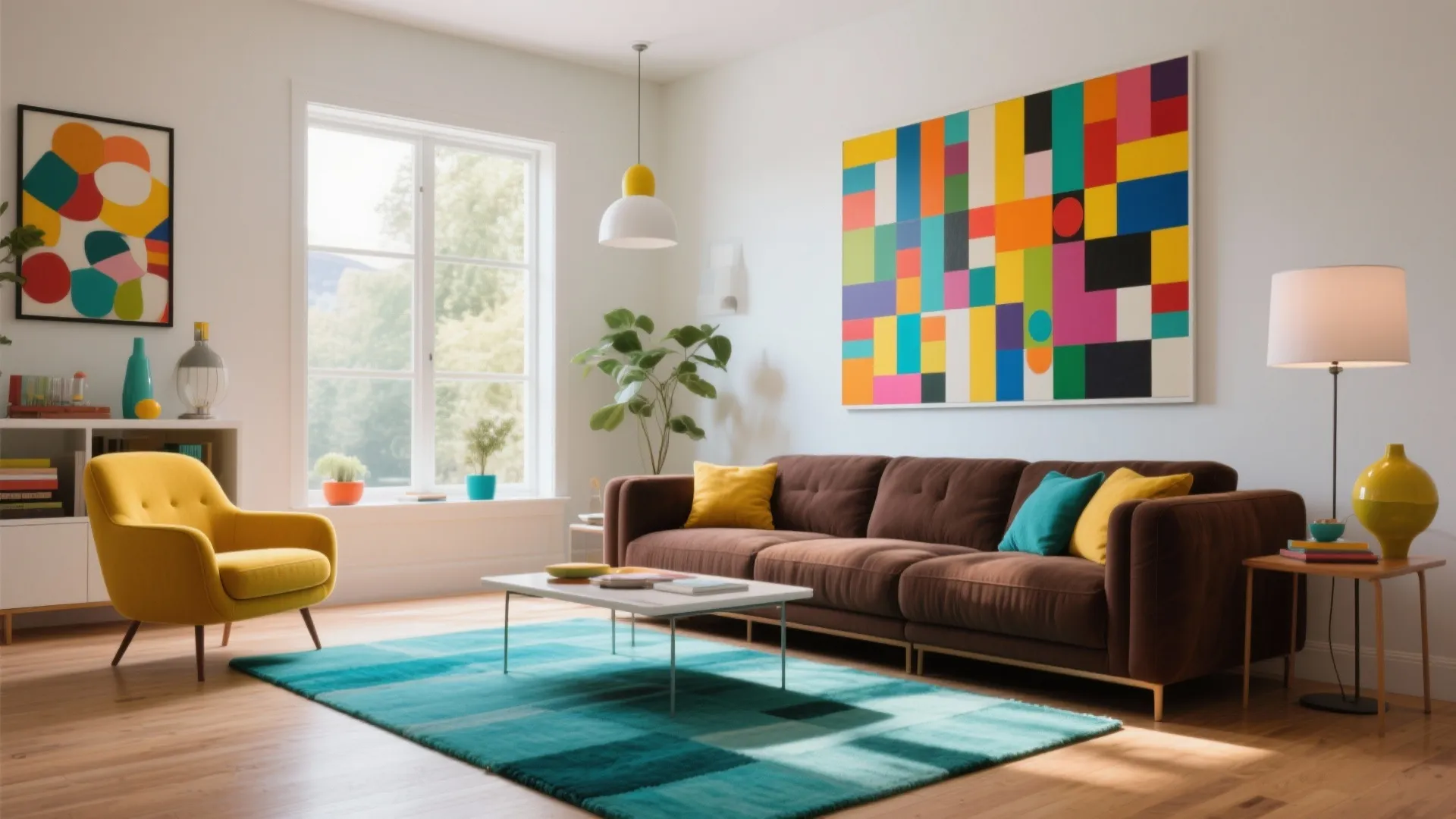 4. Bright Accent Pop