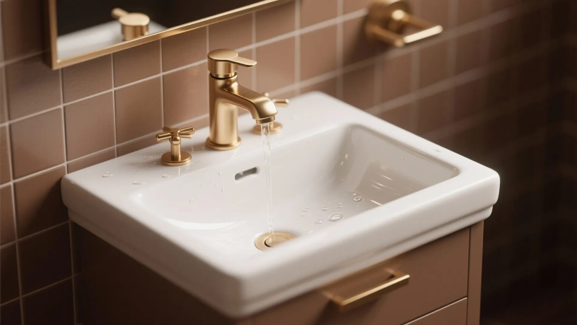 2. Bright Accents: White, Brass, or Soft Gold