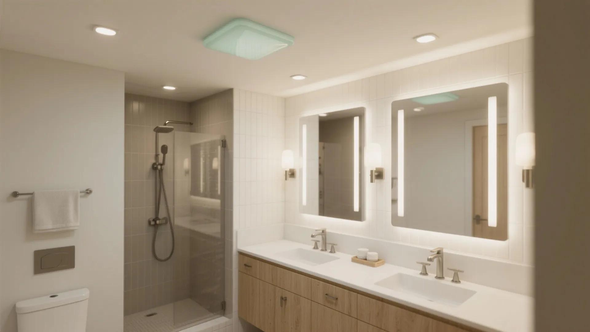 Bathroom Ceiling Lights Design: 5 Bright Ideas: How I turn compact bathrooms into brighter, calmer spaces with ceiling lighting that actually works