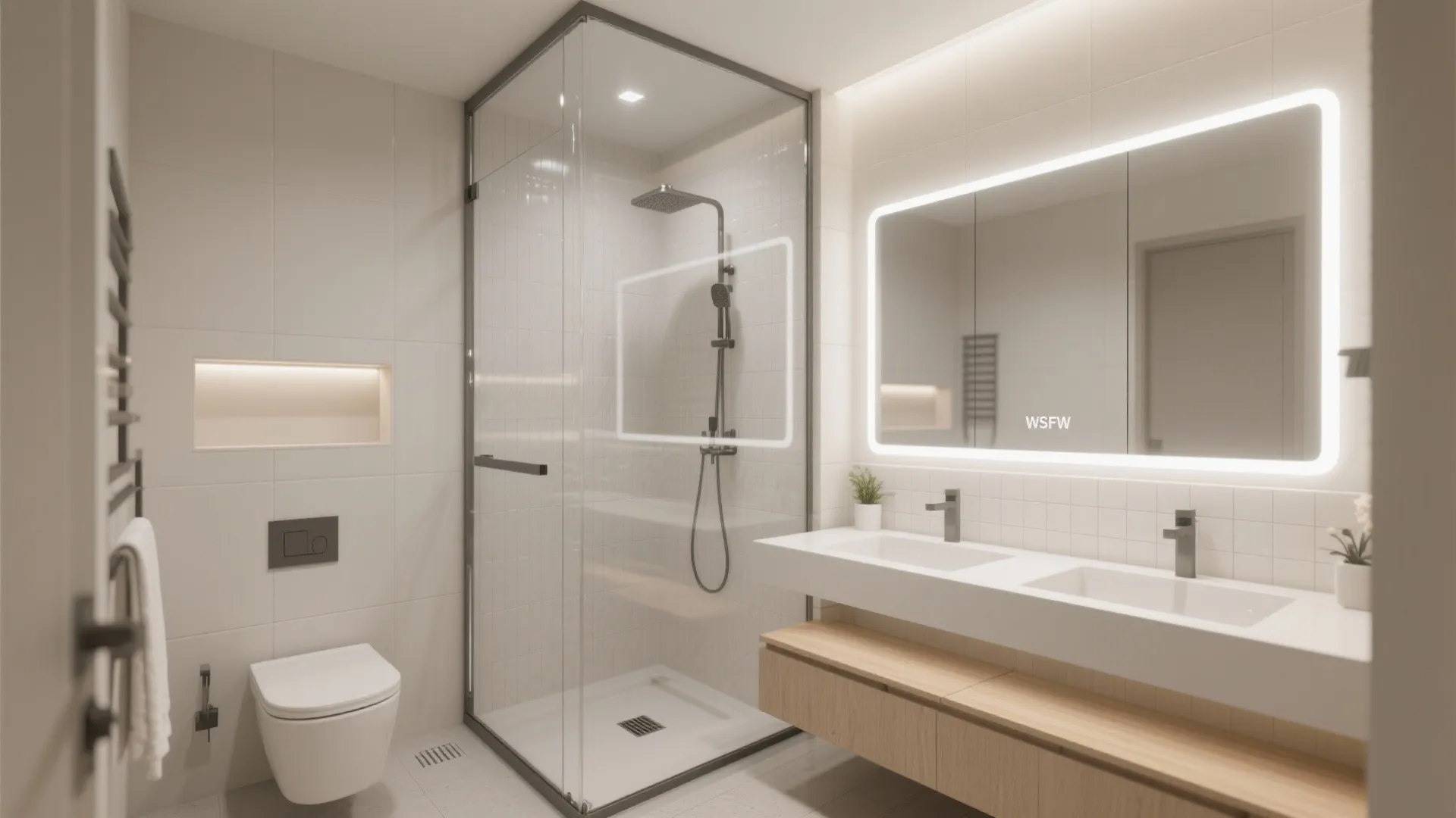 Bathroom Brightening without Major Plumbing