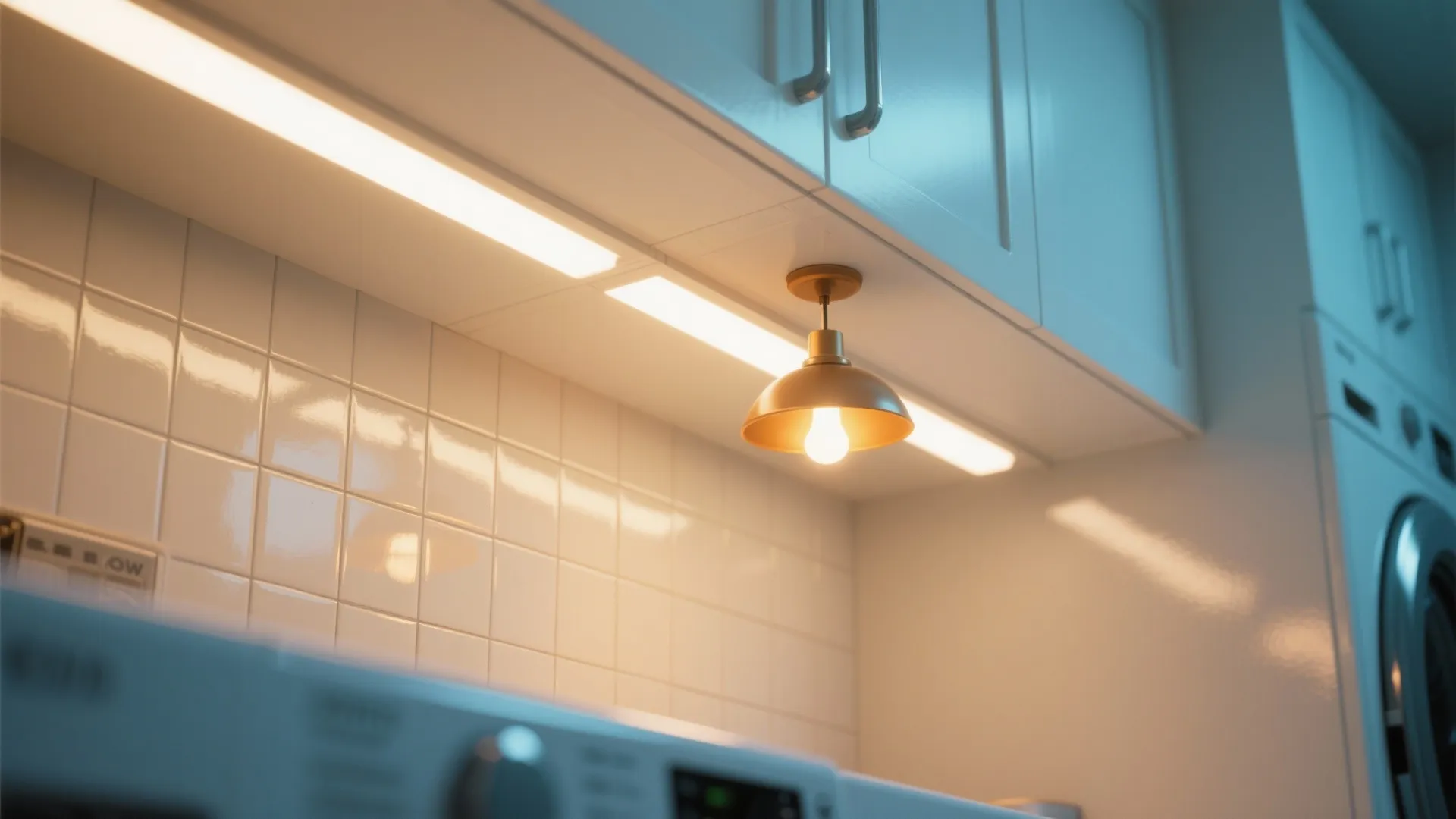 5. Bright finishes, lighting layers and visual tricks