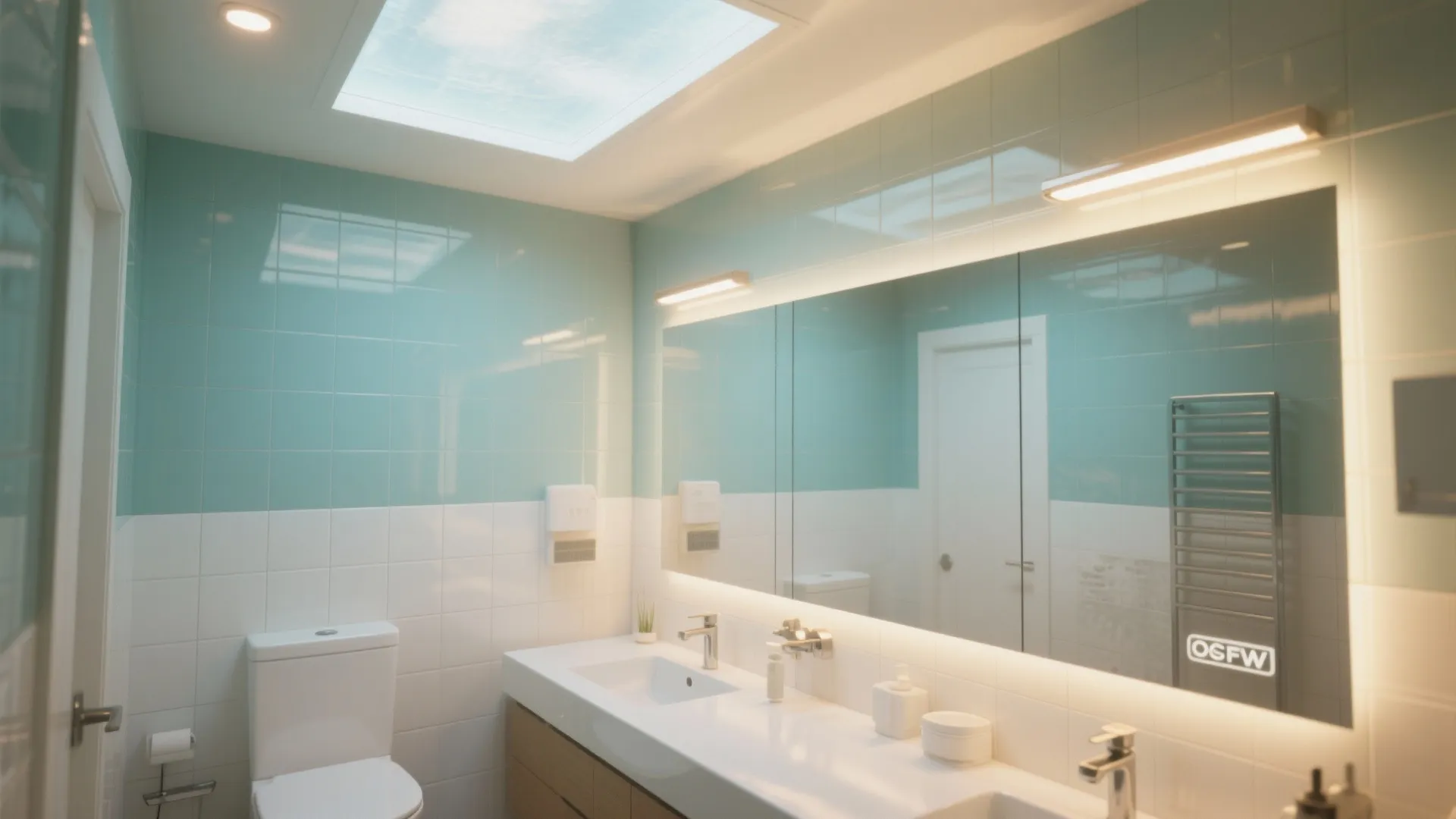 5. Bright Lighting and Reflective Surfaces