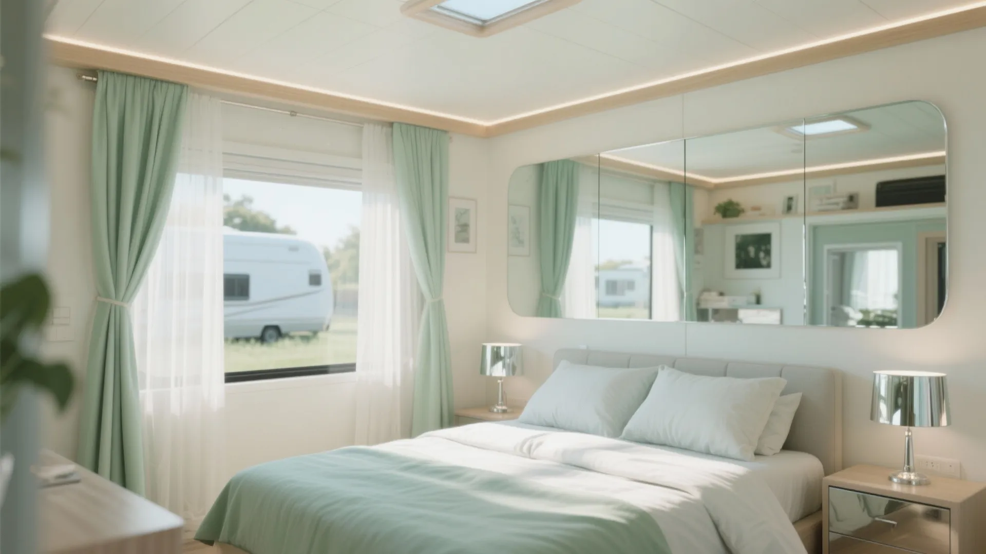 3. Maximize light, mirrors, and color