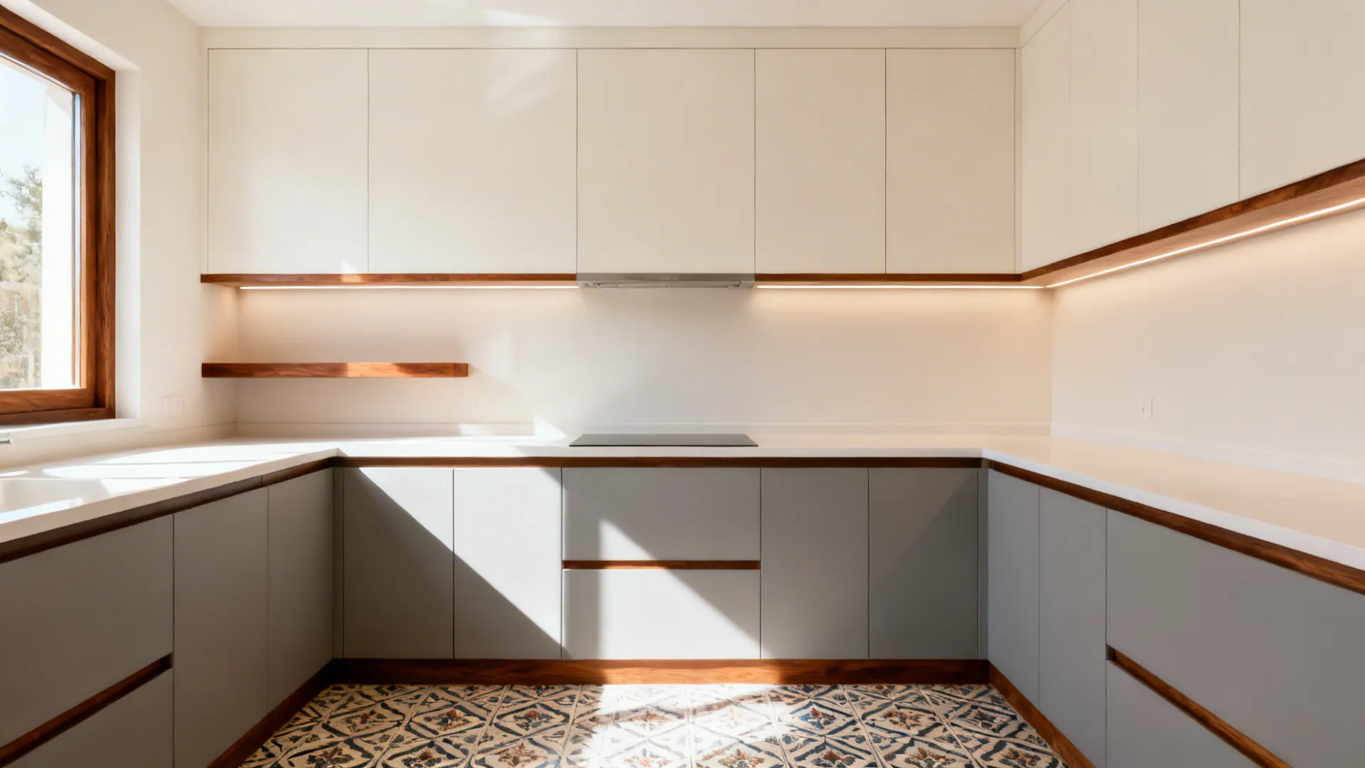 Bright Neutrals with Warm Accents