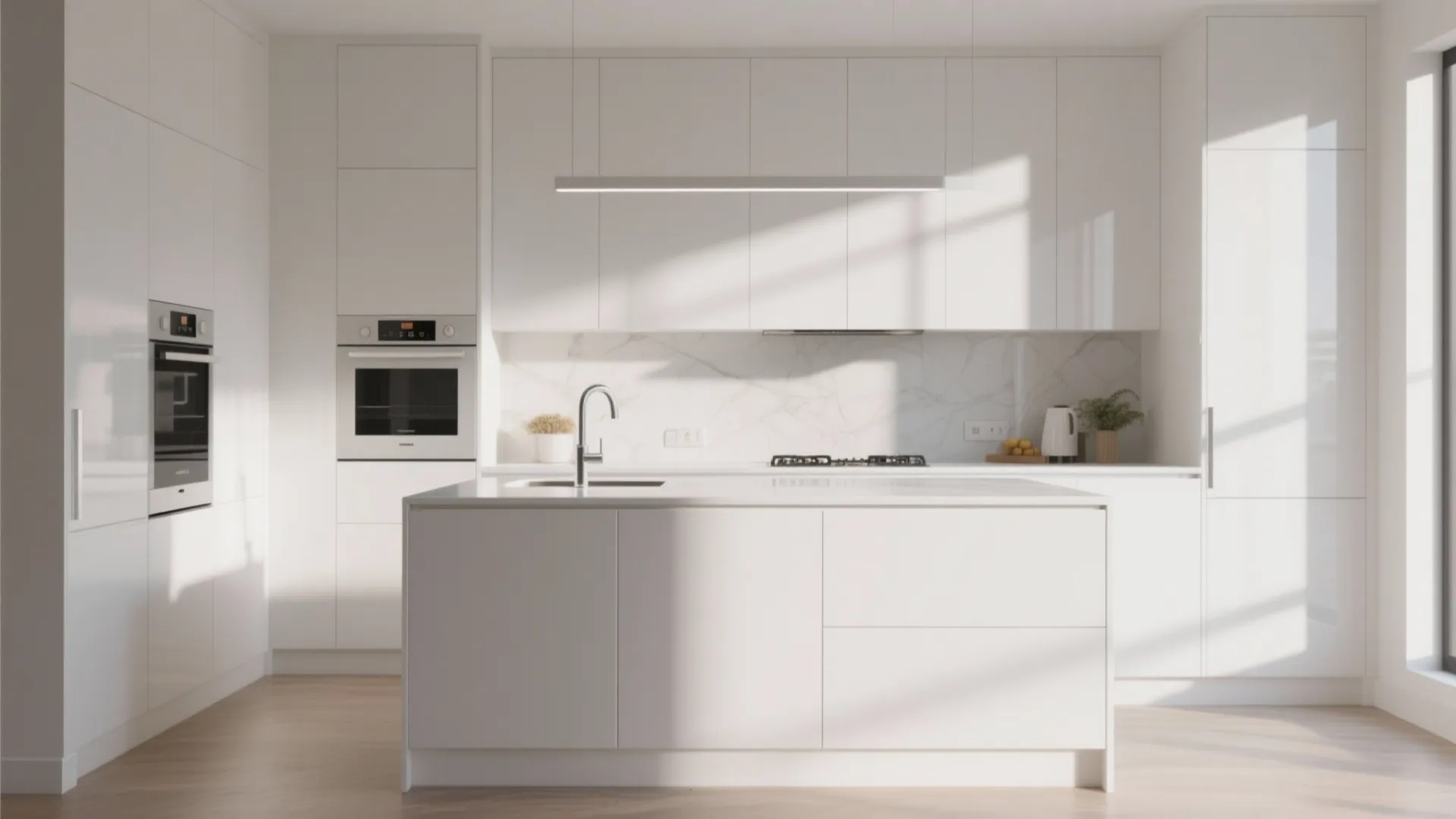 2. True bright white for a crisp contemporary look