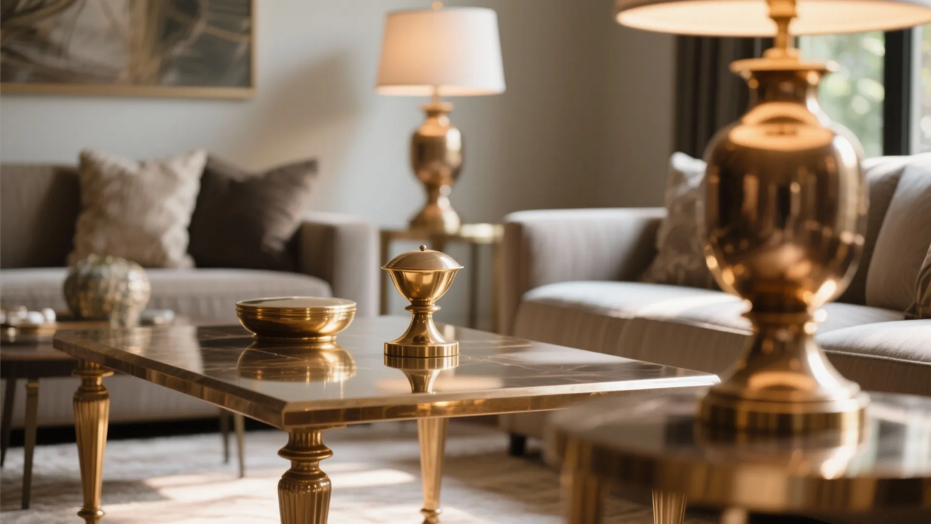 Bronze & Brass Accents