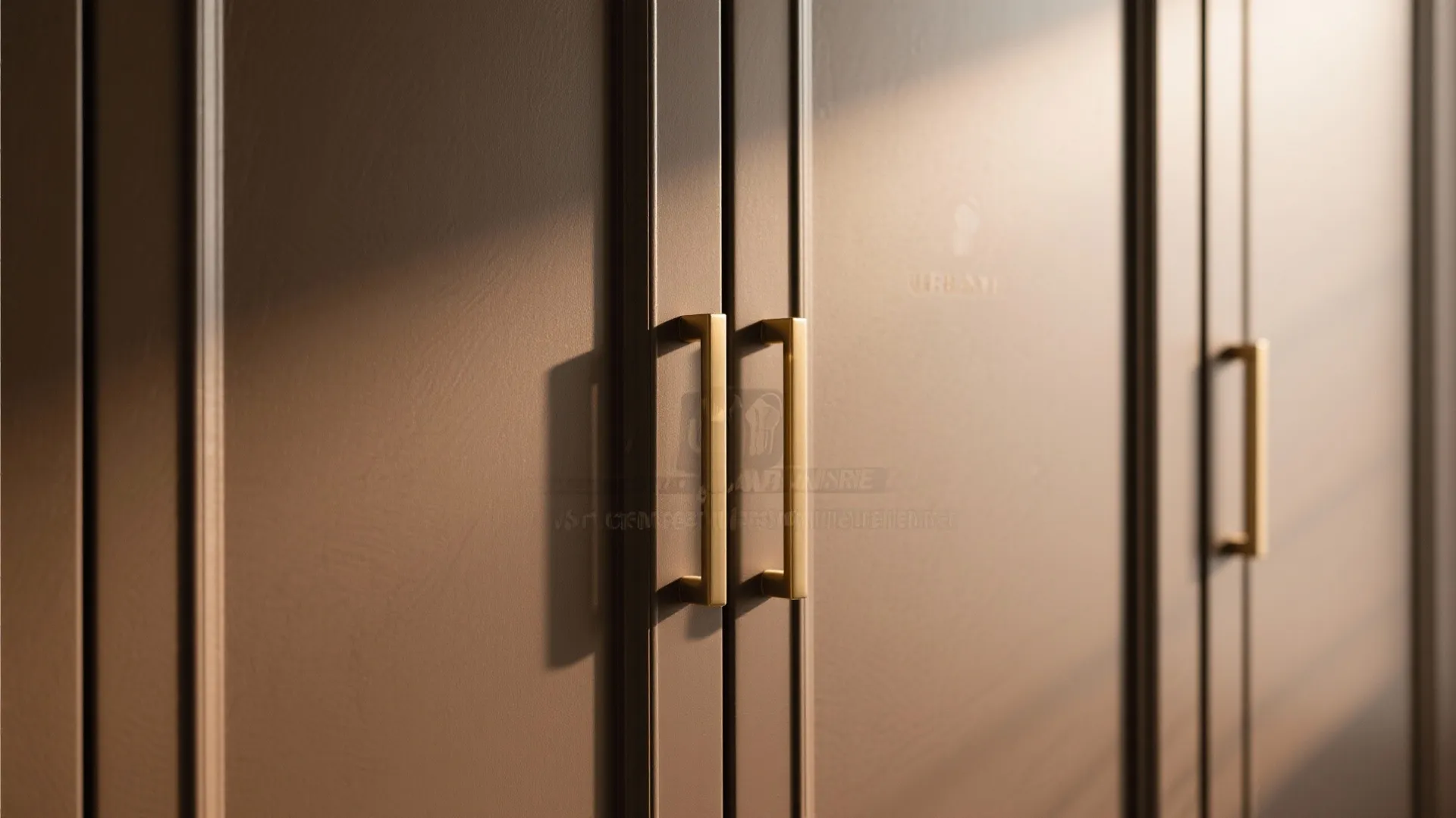 2. Urbane Bronze built-in wardrobe
