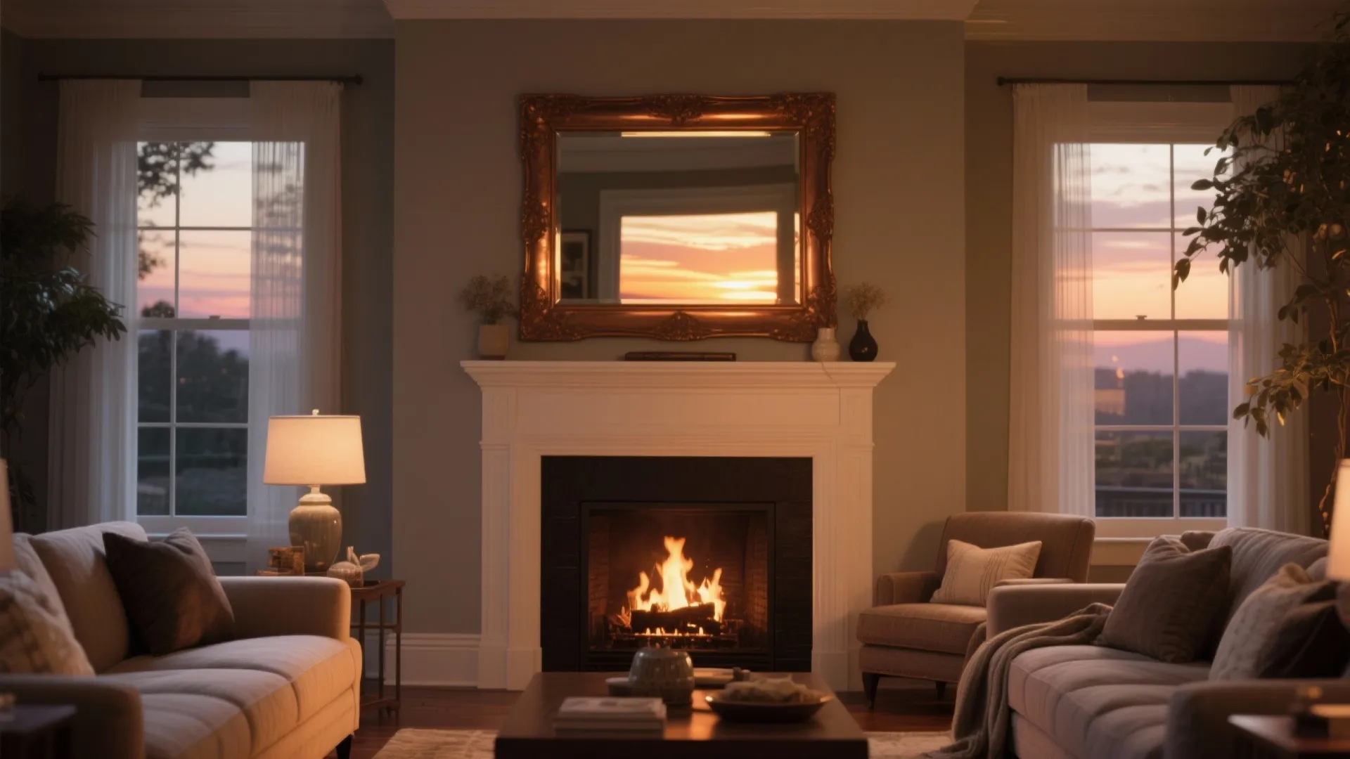 Bronze-Tinted Mirrors to Maximize Light