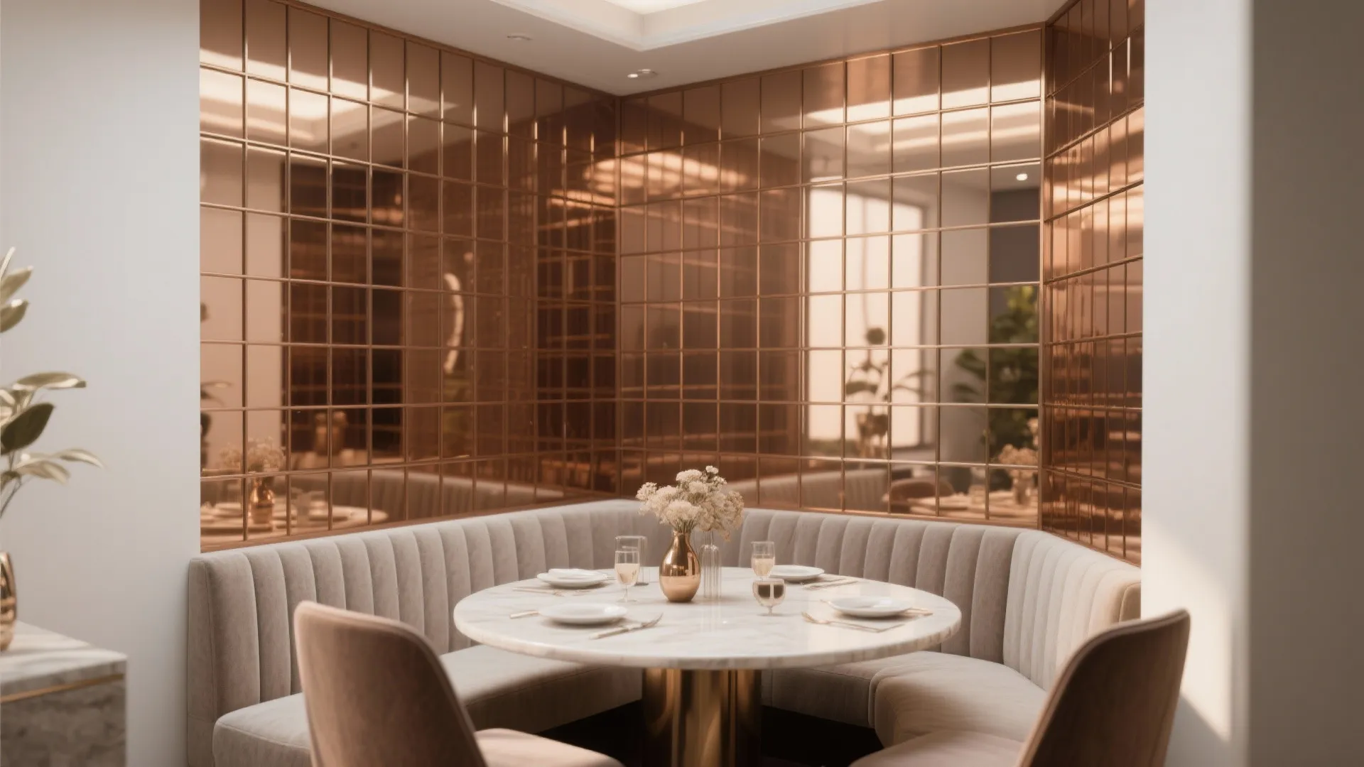 Tip 3: Mirrored Wall Panels