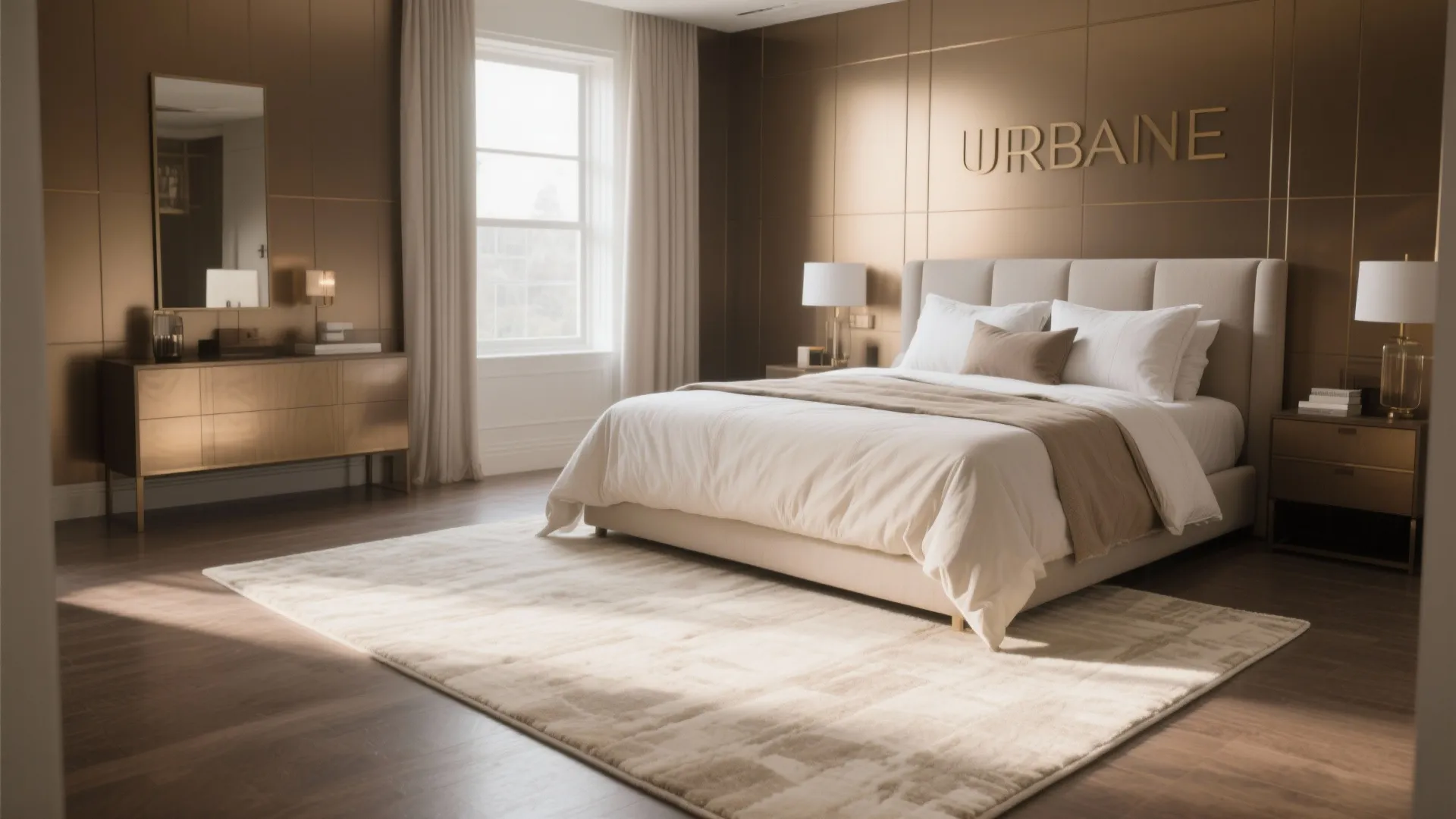 10. Rug to balance the depth