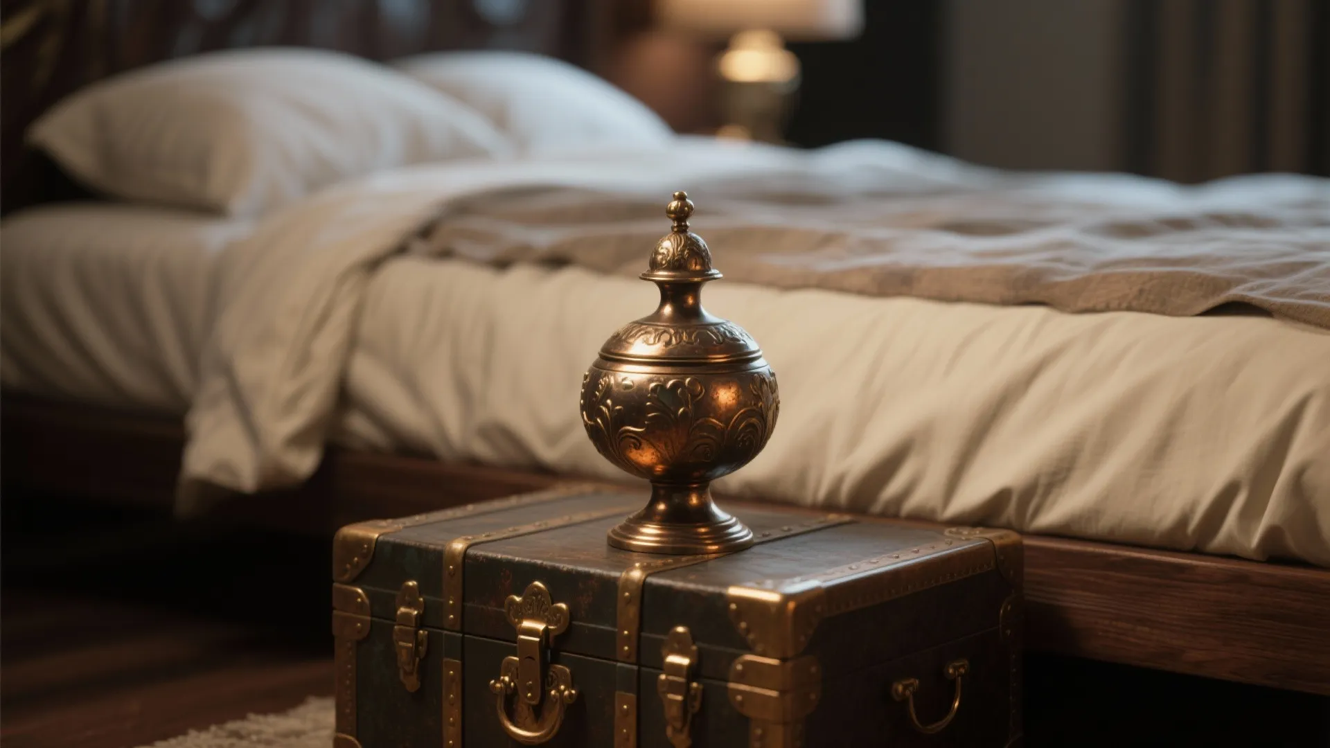 5. Accent with antiques, bronzes, and restrained color