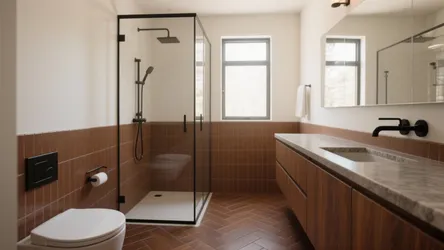 5 Brown Tile Bathroom Ideas for Small Spaces