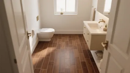 5 Brown Bathroom Floor Tiles Ideas