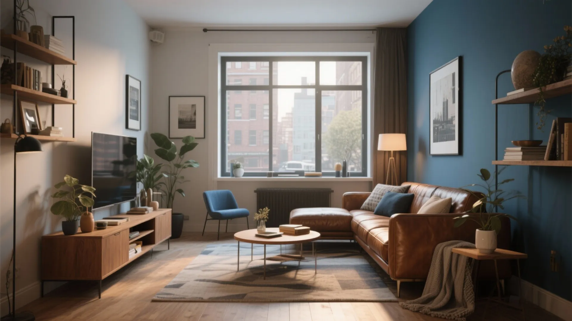 10 Brown and Blue Living Room Ideas: Warm Meets Calm: A Designer’s Take on 10 Stunning Brown and Blue Living Room Ideas