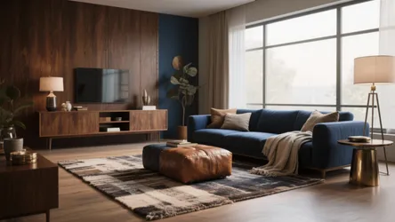Brown and Blue Living Room Ideas — 5 Stylish Looks