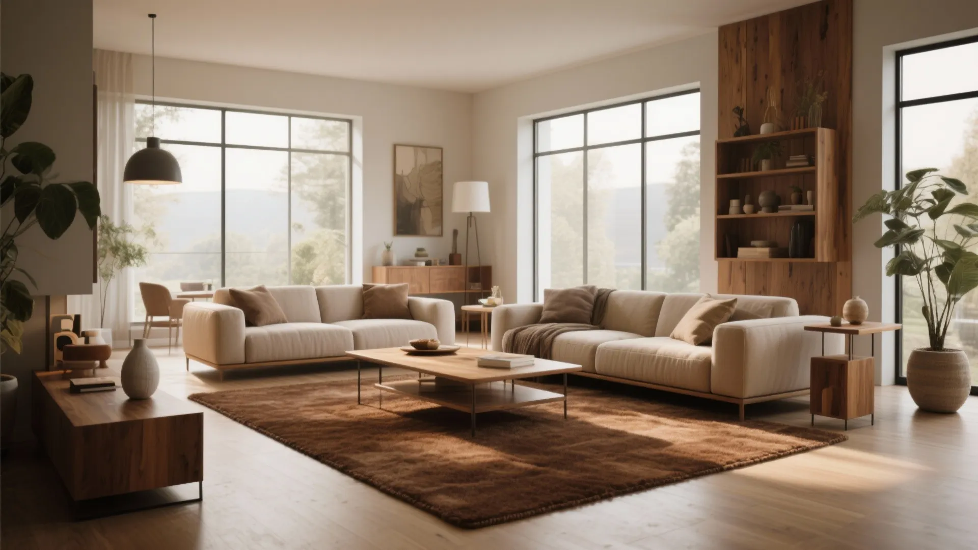 10 Brown Carpet Living Room Ideas