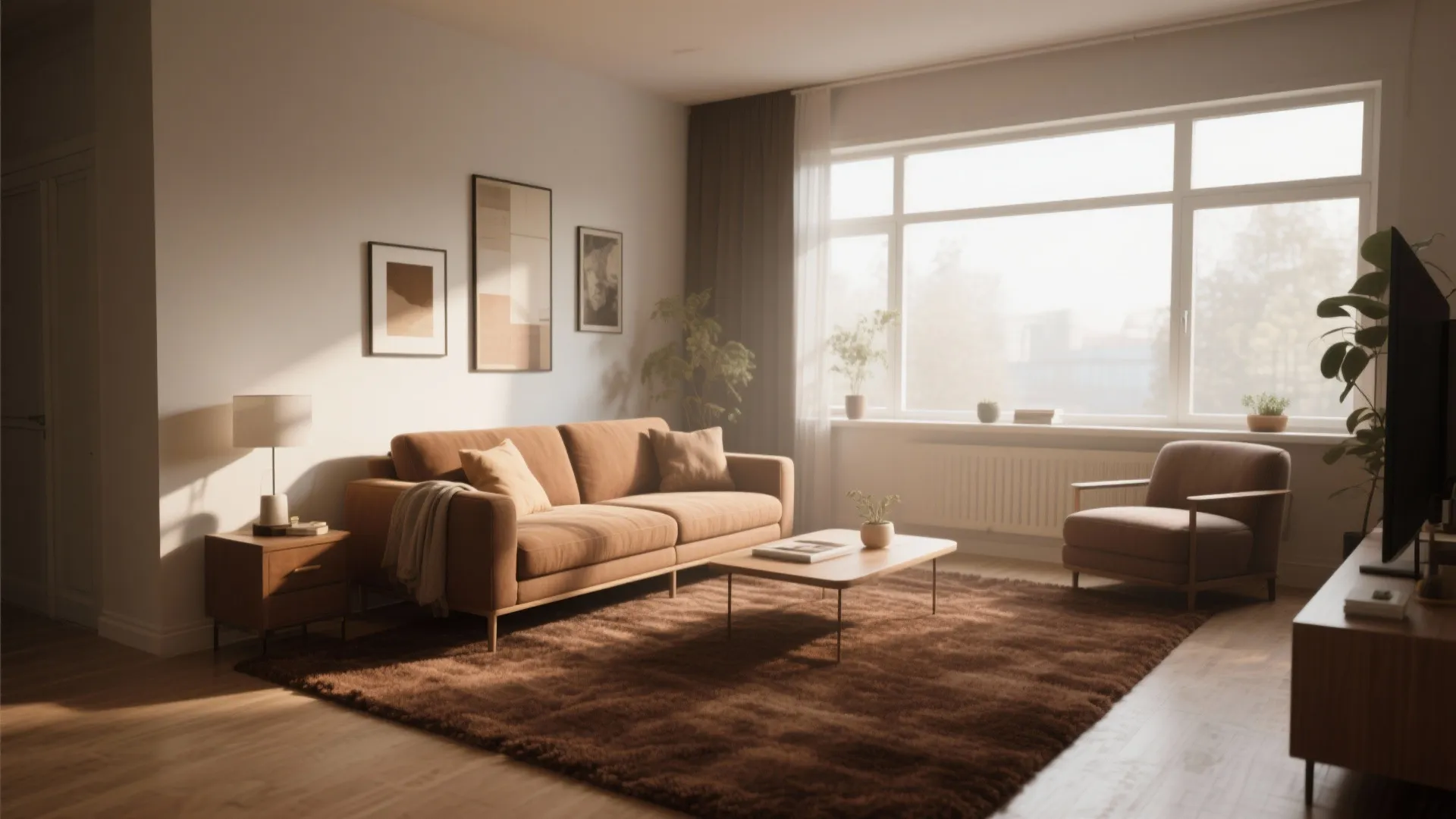 10 Brown Carpet Living Room Ideas