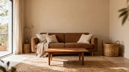 5 Color Ideas for Living Room with Brown Couch