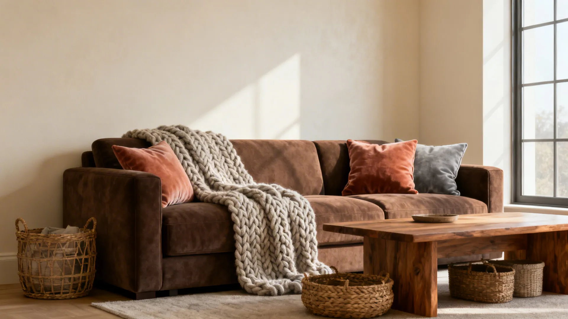 5 Living Room Ideas with Brown Couches: Five practical, stylish ways to style a living room around a brown sofa — from cozy farmhouse to sleek modern minimalism