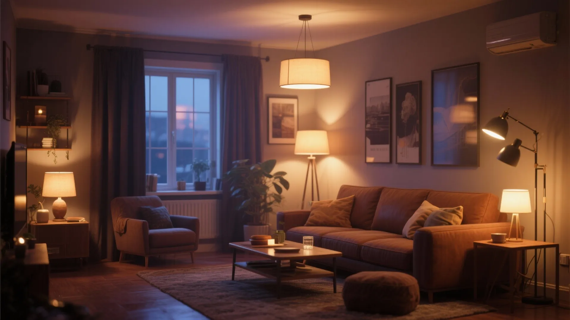 7. Cozy Lighting Layers