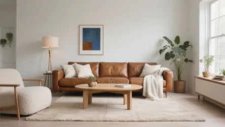 5 Living Room Decor Ideas with Brown Couches