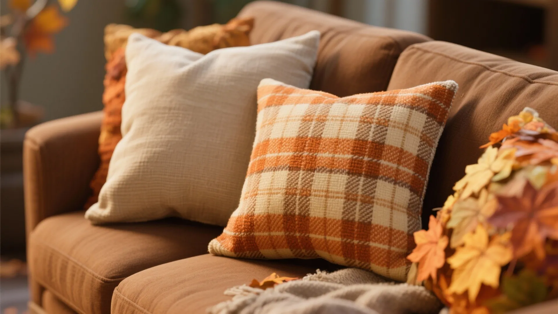 8. Seasonal Throw Pillows