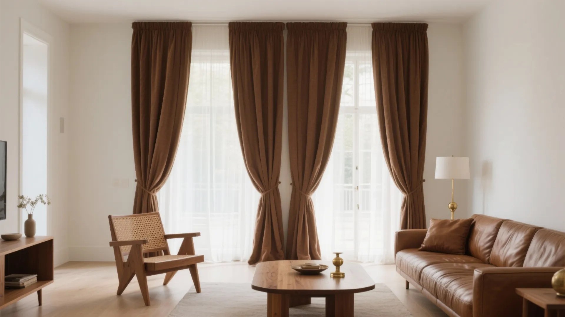 Brown Curtains for Living Room: Stylish Ideas & Design Tips: Fast-Track Guide to a Cozy, Sophisticated Living Room with Brown Curtains