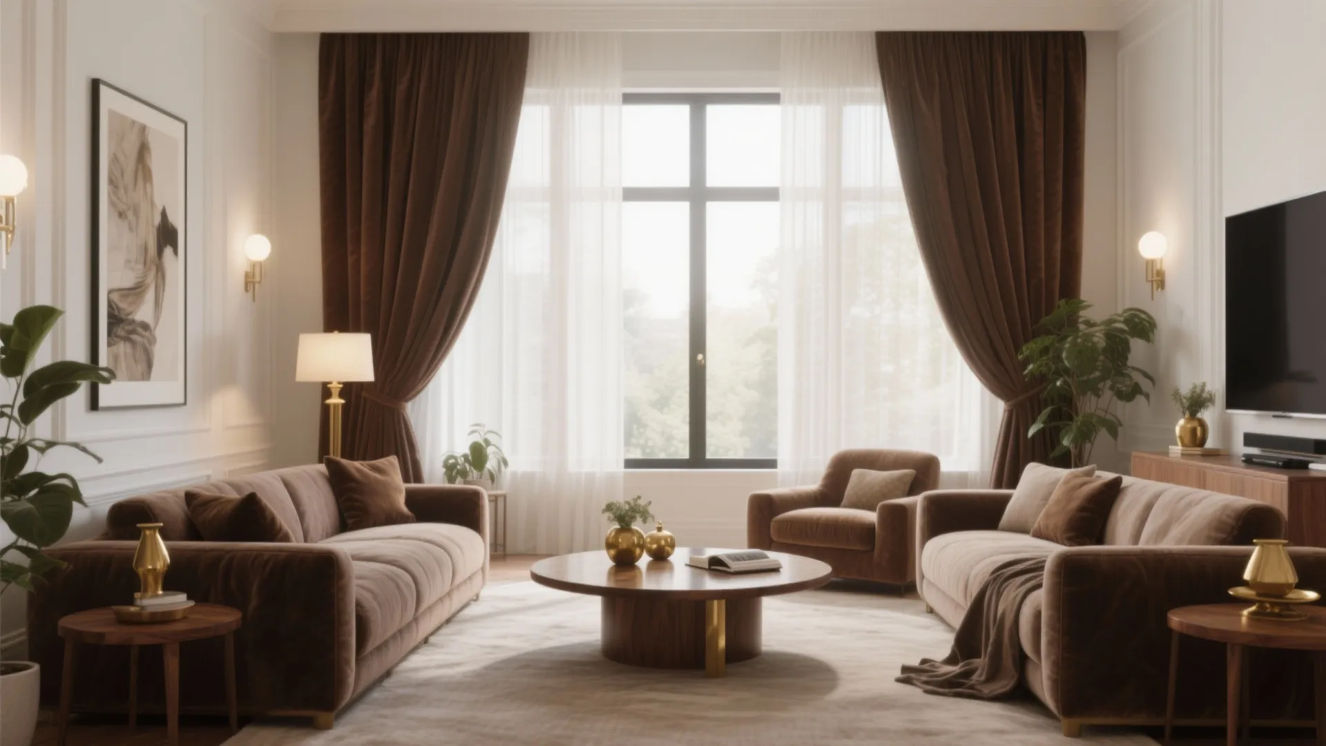 Brown Curtains for Living Room: Transform Your Space Instantly: Fast-Track Guide to Choosing the Best Brown Curtains for Your Living Room